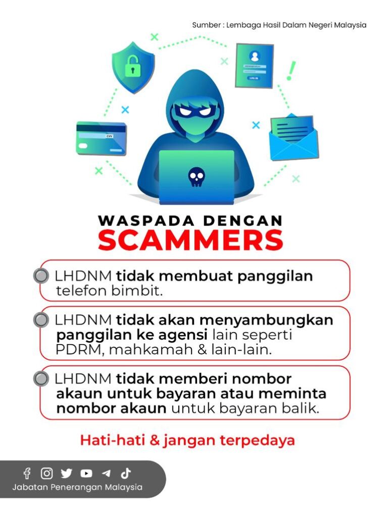 LHDN- Jauhi Scammer